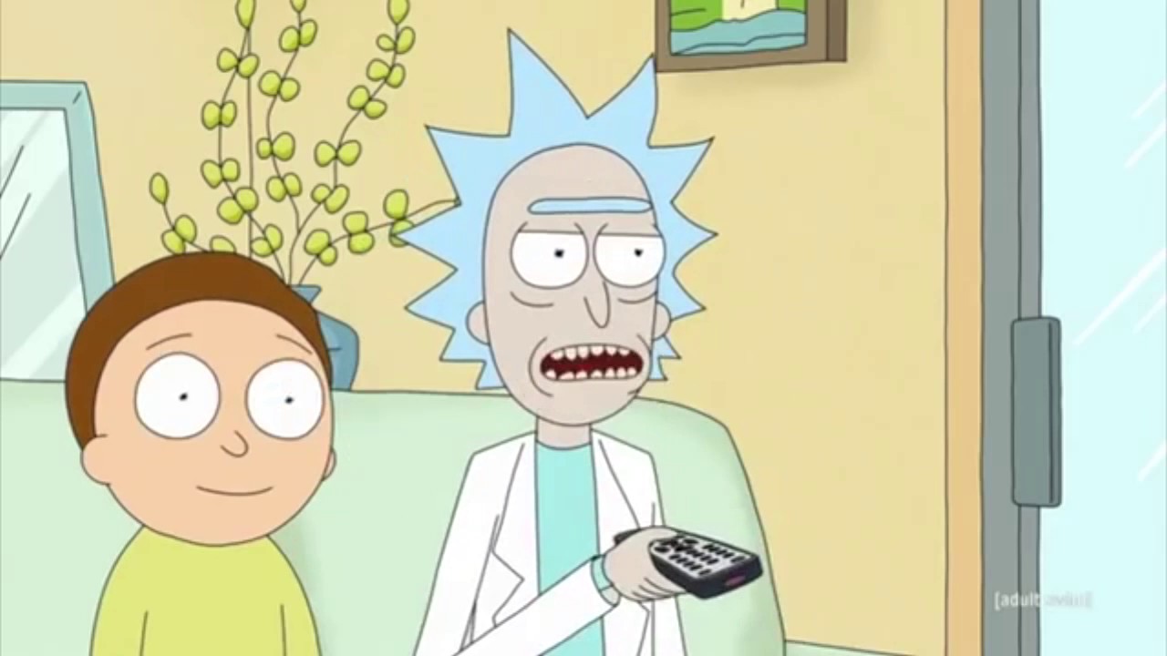rick and morty tv Blank Meme Template