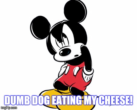 DUMB DOG EATING MY CHEESE! | made w/ Imgflip meme maker