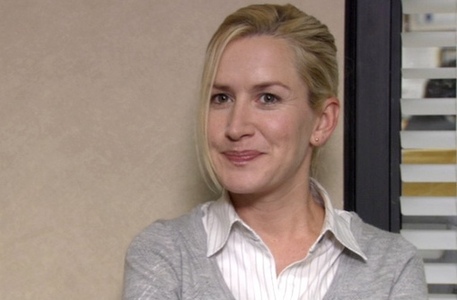 High Quality Angela martin office  Blank Meme Template