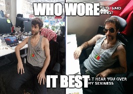 Who Wore It Better | WHO WORE; IT BEST | image tagged in who wore it better | made w/ Imgflip meme maker
