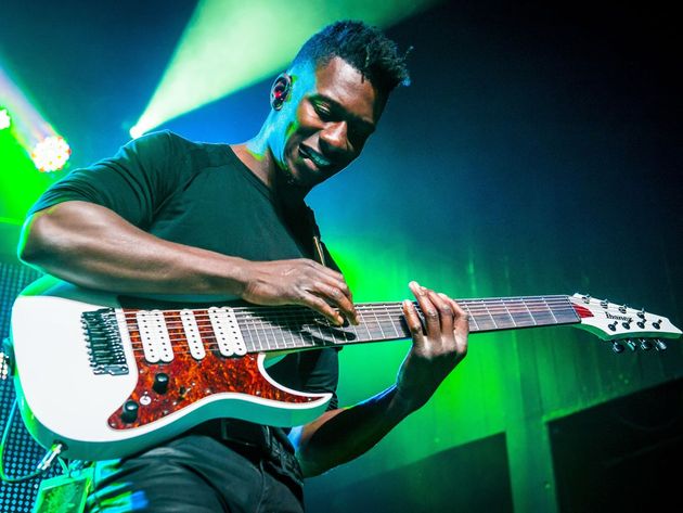 Tosin Abasi double tapping metal djent Blank Meme Template