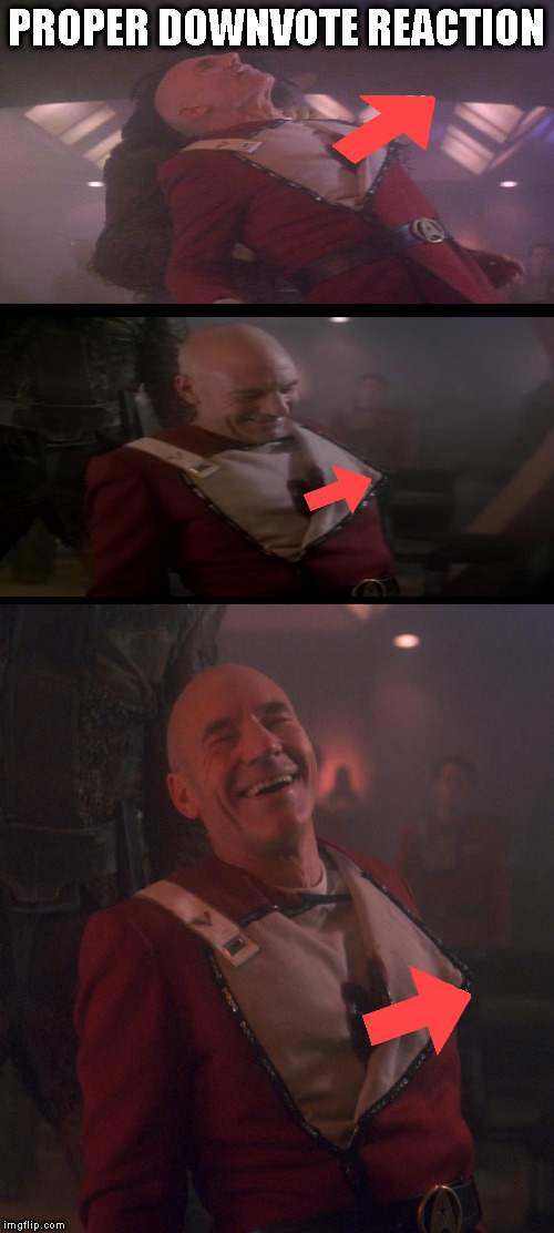 Picard makes it look easy though | PROPER DOWNVOTE REACTION | image tagged in memes,picard,downvote reaction | made w/ Imgflip meme maker