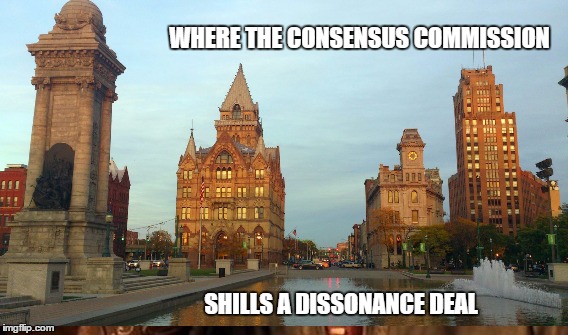 Shilling the Sham | WHERE THE CONSENSUS COMMISSION; SHILLS A DISSONANCE DEAL | image tagged in social engineering scam | made w/ Imgflip meme maker