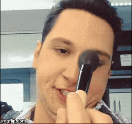 How makeup actually works | image tagged in gifs,funny | made w/ Imgflip video-to-gif maker