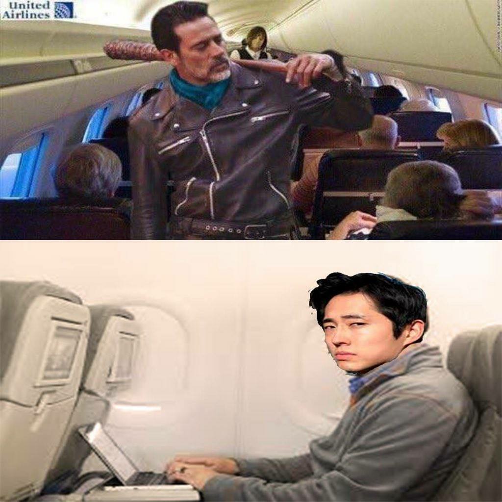 United airlines  Blank Meme Template