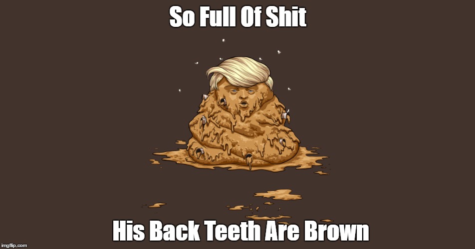 So Full Of Shit His Back Teeth Are Brown | made w/ Imgflip meme maker