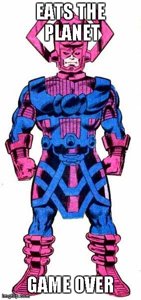 EATS THE PLANET GAME OVER | made w/ Imgflip meme maker