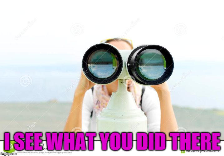 I SEE WHAT YOU DID THERE | made w/ Imgflip meme maker