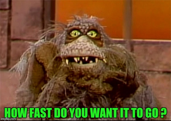 Scred | HOW FAST DO YOU WANT IT TO GO ? | image tagged in scred | made w/ Imgflip meme maker