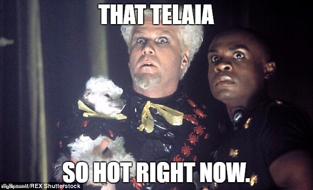 So hot | THAT TELAIA; SO HOT RIGHT NOW. | image tagged in friends | made w/ Imgflip meme maker