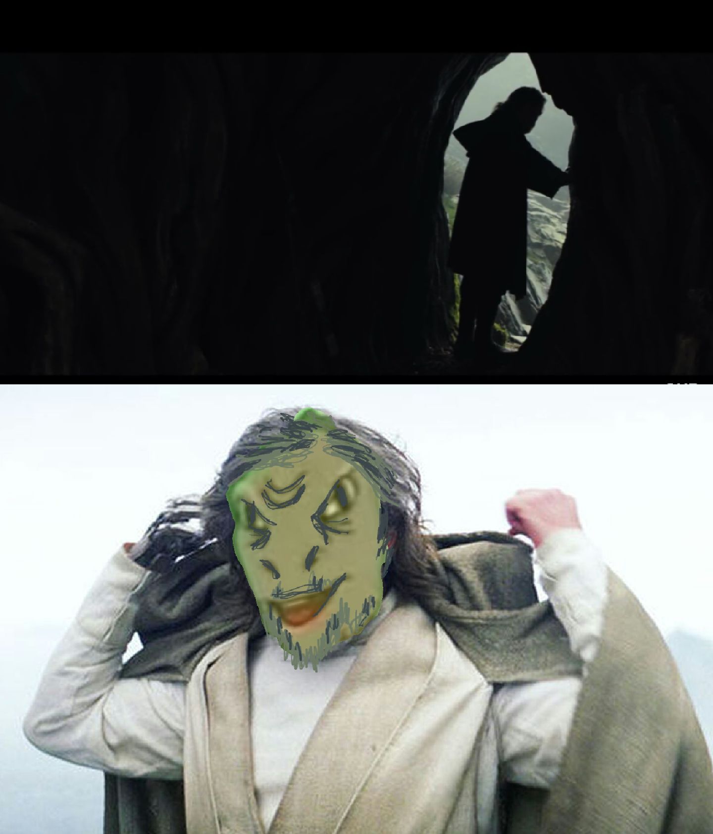 Yee Skywalker Blank Meme Template