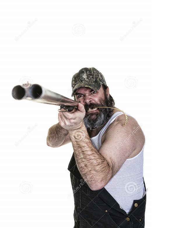 High Quality Angry Redneck  Blank Meme Template