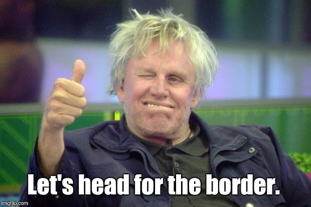 Idbv4.jpg | Let's head for the border. | image tagged in idbv4jpg | made w/ Imgflip meme maker