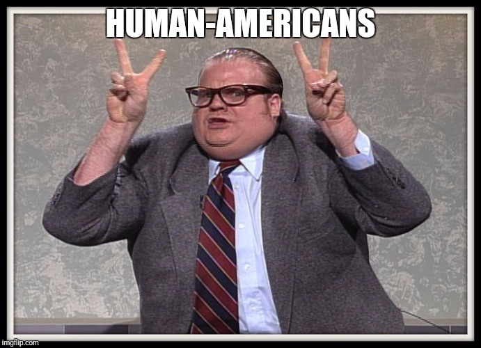 Politically Correct | HUMAN-AMERICANS | image tagged in politically correct | made w/ Imgflip meme maker