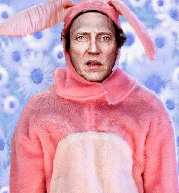 Christopher Walken Bunny Blank Meme Template