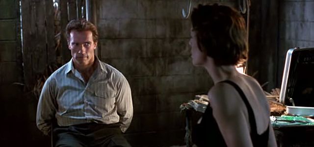 High Quality True lies interrogation Blank Meme Template