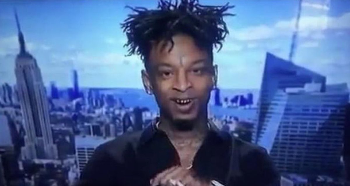 High Quality 21 Savage  Blank Meme Template