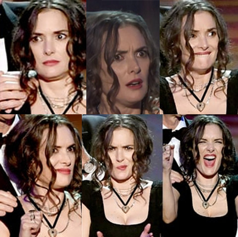 High Quality Winona Faces Blank Meme Template