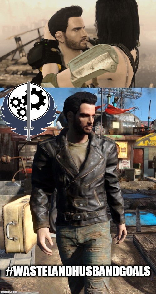 #WASTELANDHUSBANDGOALS | image tagged in wastelandhusbandgoals | made w/ Imgflip meme maker