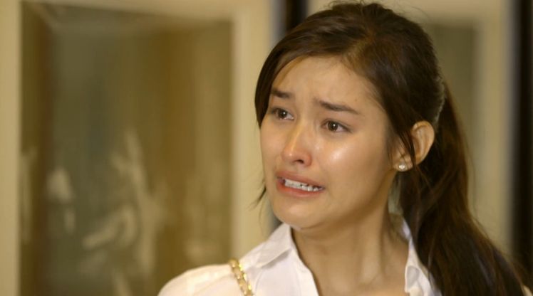 High Quality Liza Soberano crying  Blank Meme Template