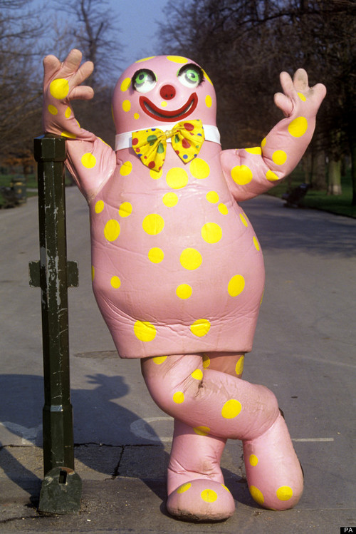 High Quality Mr Blobby Blank Meme Template