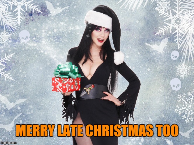 MERRY LATE CHRISTMAS TOO | made w/ Imgflip meme maker