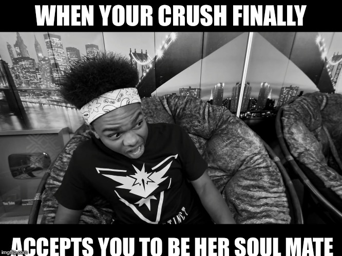 WHEN YOUR CRUSH FINALLY; ACCEPTS YOU TO BE HER SOUL MATE | image tagged in dangmattsmith | made w/ Imgflip meme maker