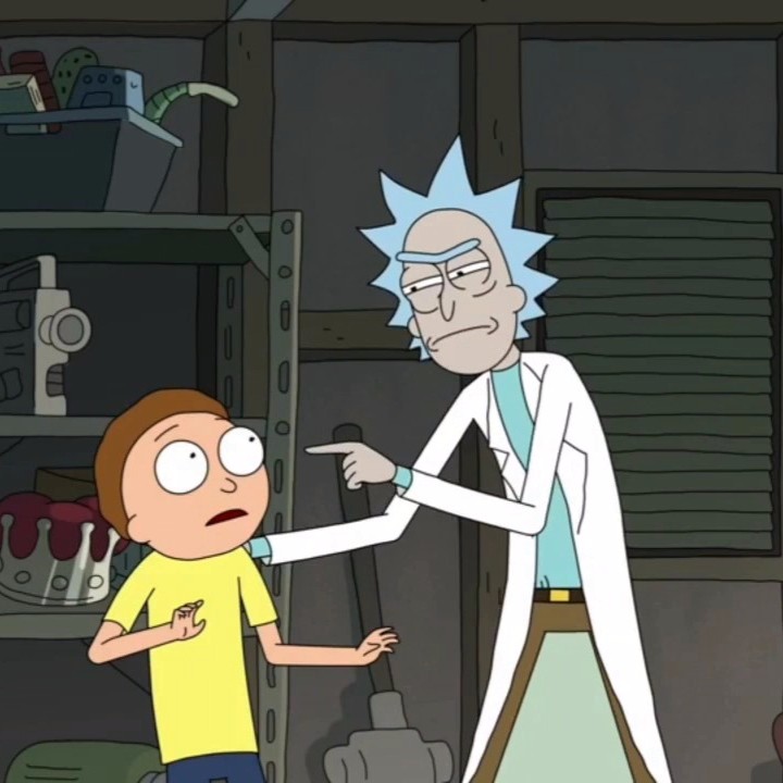 High Quality rick and morty Blank Meme Template