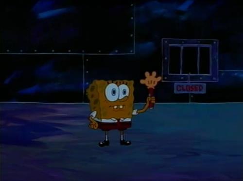 High Quality Spongebob advanced darkness Blank Meme Template