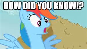HOW DID YOU KNOW!? | made w/ Imgflip meme maker