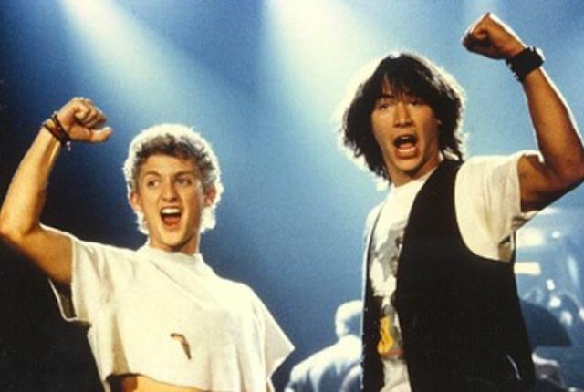 High Quality Bill and Ted meme Blank Meme Template