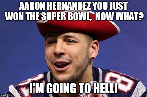 aaron hernandez funny superbowl