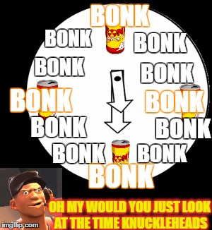 Look At The Time |  BONK; BONK; BONK; BONK; BONK; BONK; BONK; BONK; BONK; BONK; BONK; BONK; OH MY WOULD YOU JUST LOOK AT THE TIME KNUCKLEHEADS | image tagged in look at the time | made w/ Imgflip meme maker
