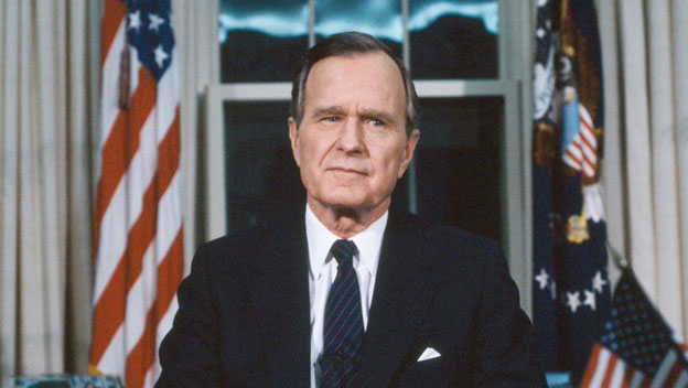 George HW Bush Blank Meme Template