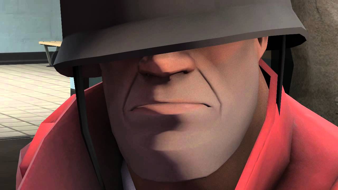 High Quality tf2 soldier Blank Meme Template