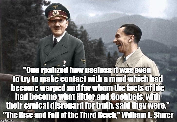 Image result for images the big lie hitler "pax on both houses