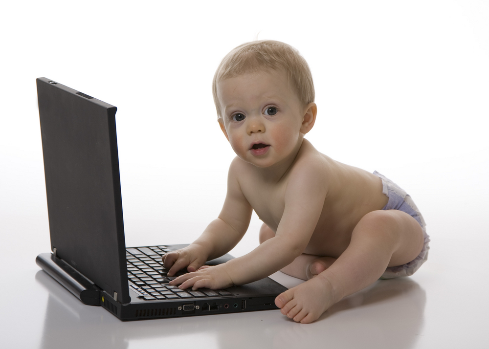 High Quality Computer baby Blank Meme Template