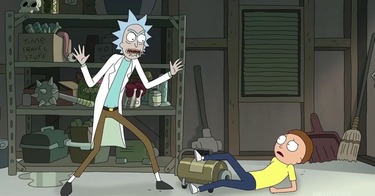 High Quality Rick And Morty Sauce Blank Meme Template