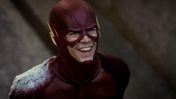 High Quality Barry allen smile Blank Meme Template
