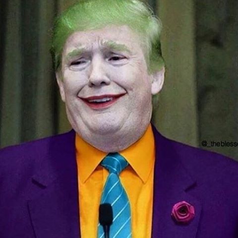 High Quality Trump Clown Blank Meme Template