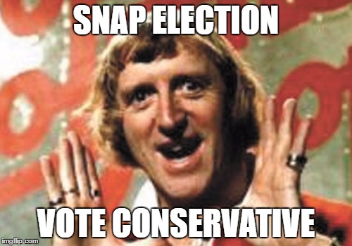 SNAP ELECTION; VOTE CONSERVATIVE | image tagged in jimmy savile,tory,conservatives,election | made w/ Imgflip meme maker