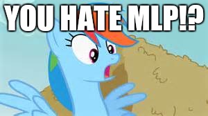 YOU HATE MLP!? | made w/ Imgflip meme maker