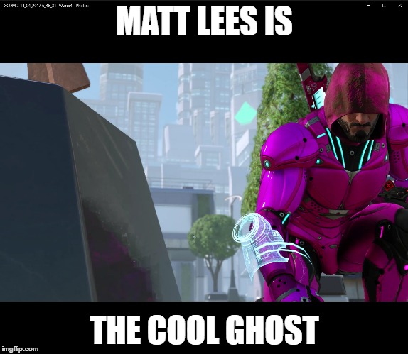 MATT LEES IS; THE COOL GHOST | made w/ Imgflip meme maker
