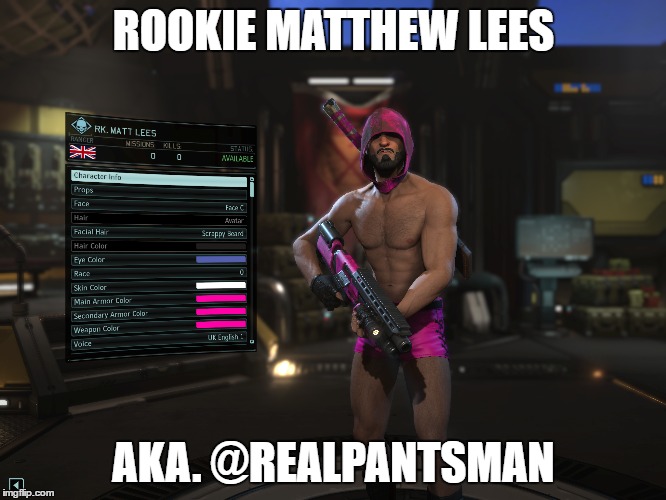 ROOKIE MATTHEW LEES; AKA. @REALPANTSMAN | made w/ Imgflip meme maker