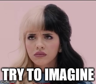 When you think about something | TRY TO IMAGINE | image tagged in one does not simply | made w/ Imgflip meme maker