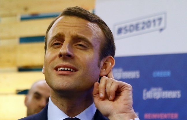 MACRON Blank Meme Template