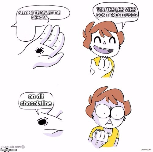 on dit chocolatine | made w/ Imgflip meme maker