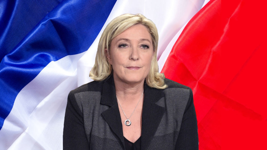 High Quality Marine Le Pen Blank Meme Template