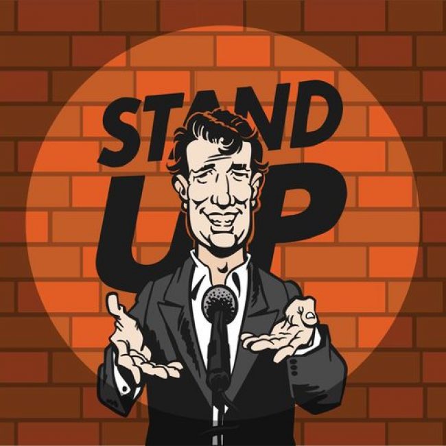 Stand Up Comedian Blank Meme Template