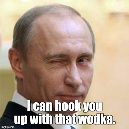 8n2lk.jpg | I can hook you up with that wodka. | image tagged in 8n2lkjpg | made w/ Imgflip meme maker